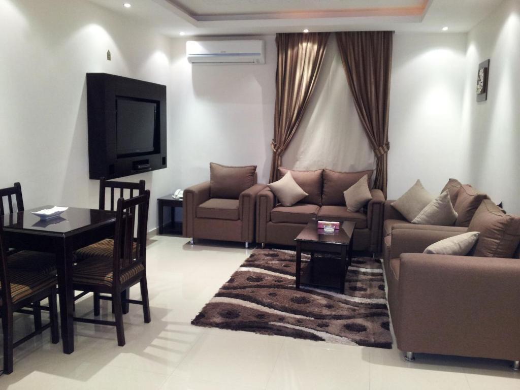 Dorar Darea Hotel Apartments - Al Malqa Riyadh Rum bild