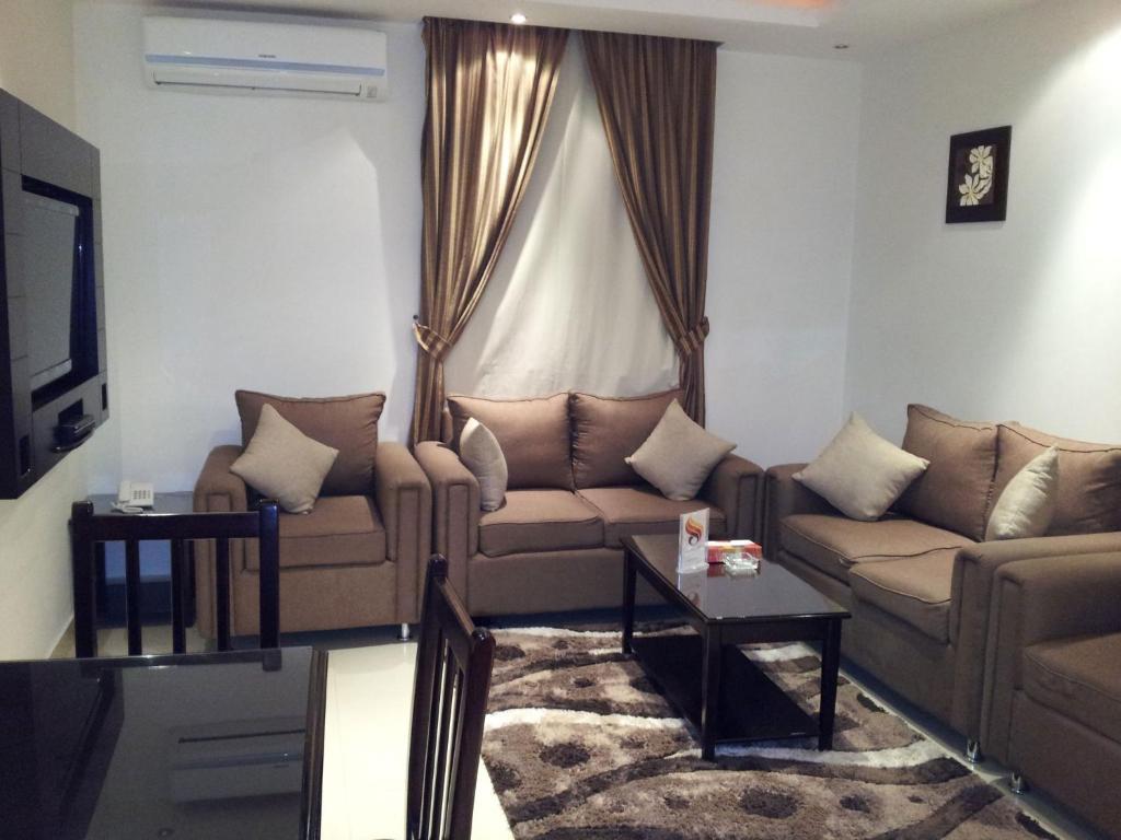 Dorar Darea Hotel Apartments - Al Malqa Riyadh Rum bild