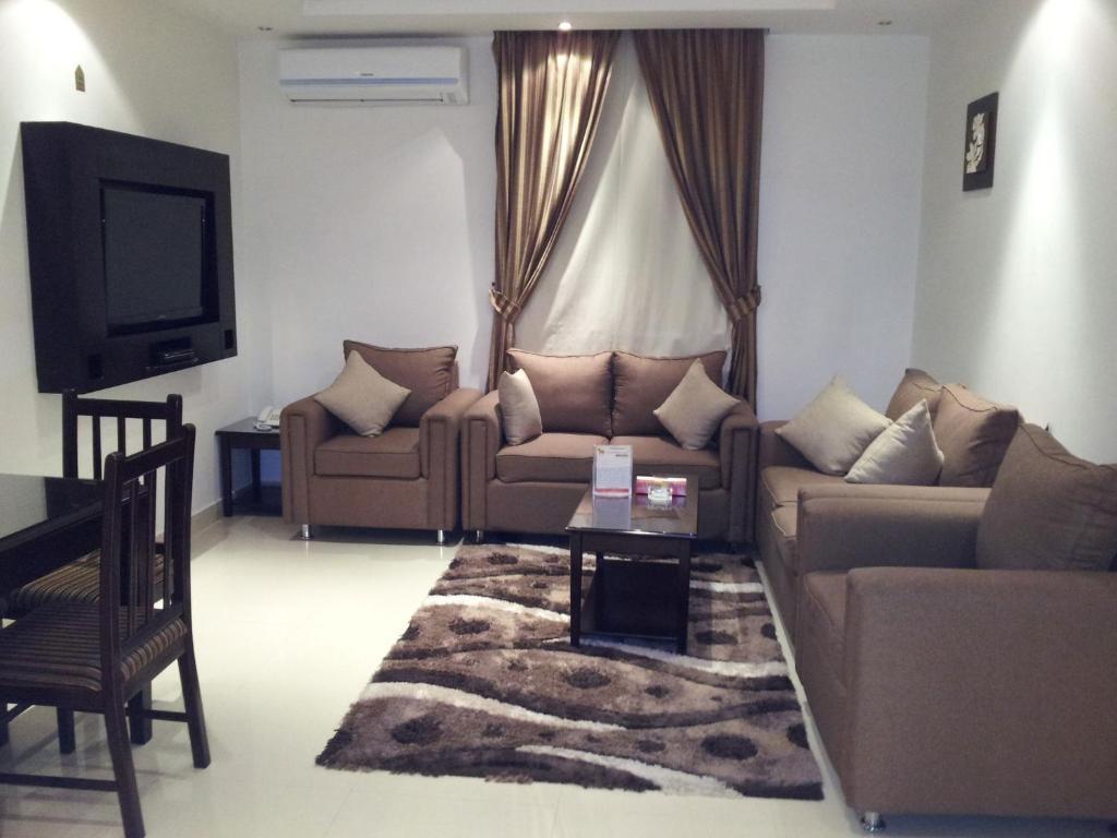 Dorar Darea Hotel Apartments - Al Malqa Riyadh Rum bild